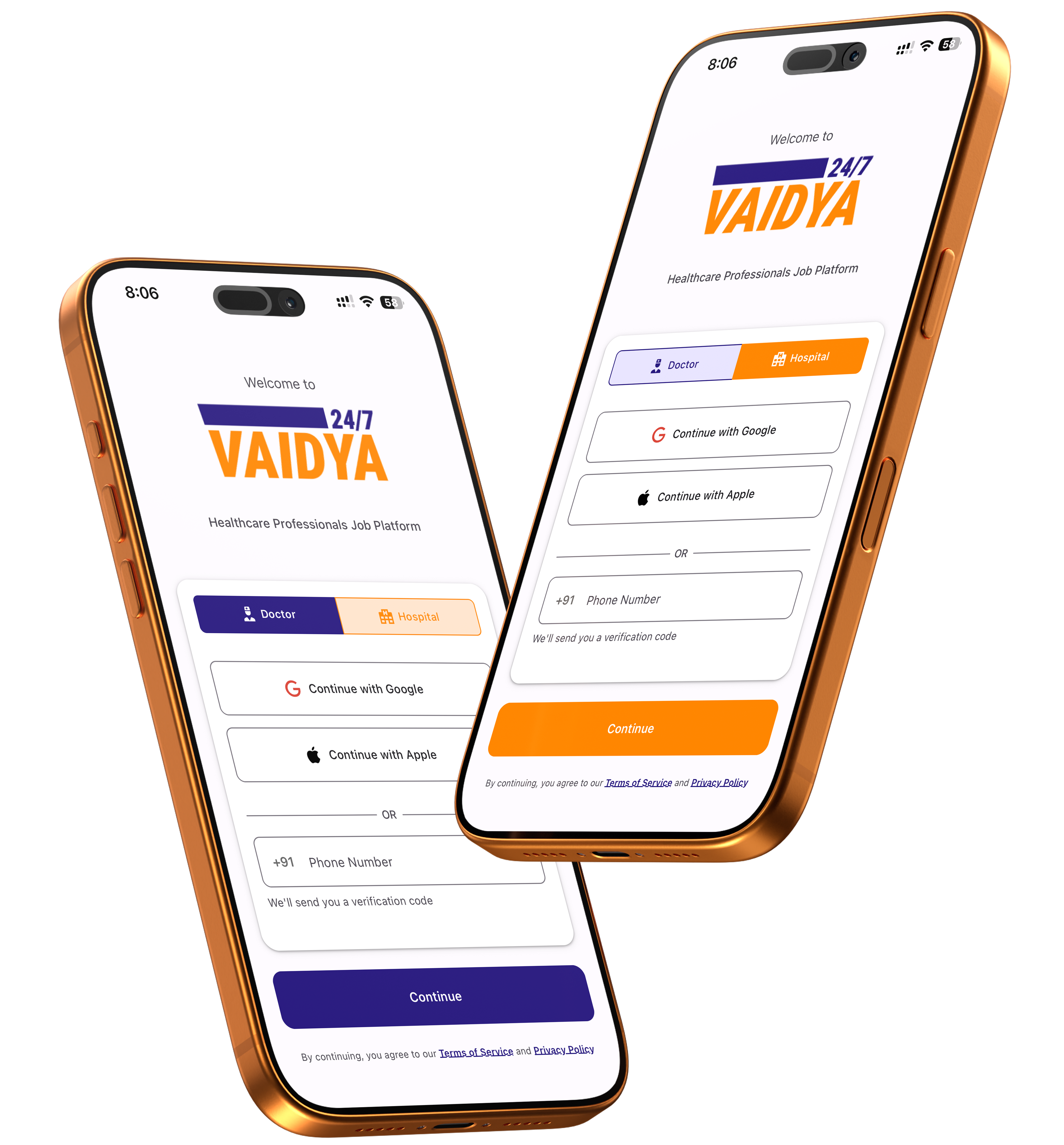Vaidya247 Web Interface